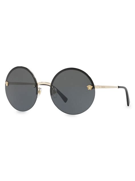 versace 59mm round sunglasses.